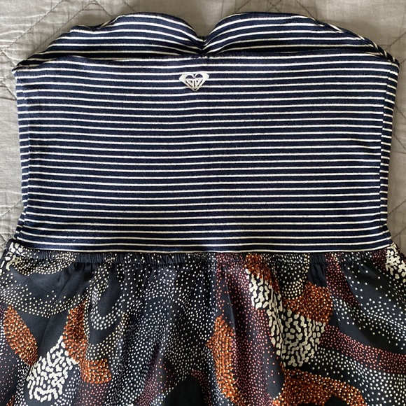 •Roxy• Strapless Sweetheart Mini Sundress - Picture 4 of 9
